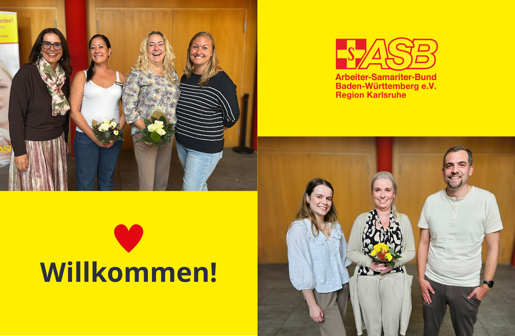Verstärkung für das Team des ASB Region Karlsruhe