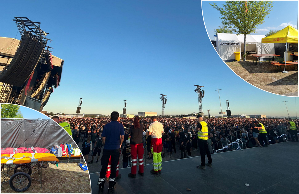 Rückblick: ASB Region Karlsruhe beim AC/DC-Konzert